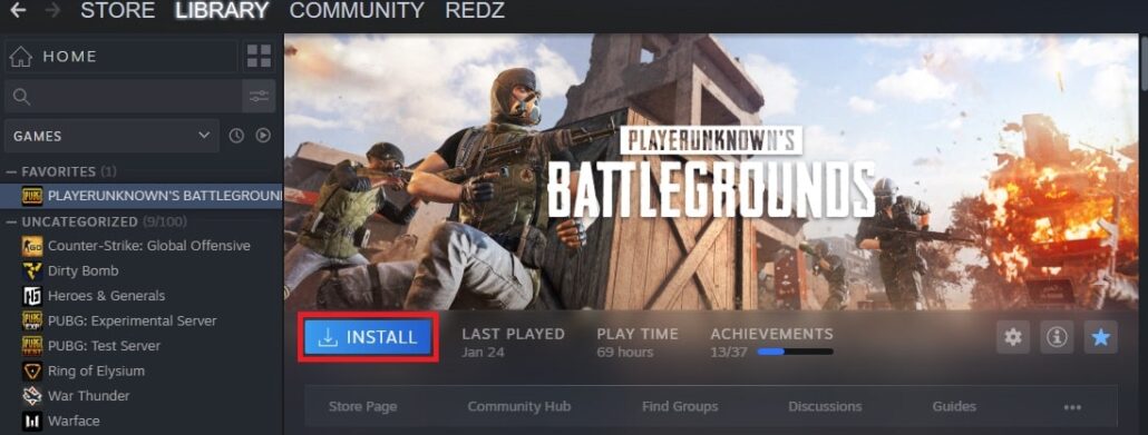 pubg pc install