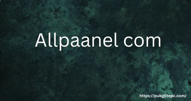 Allpaanel com: One Platform Various Services