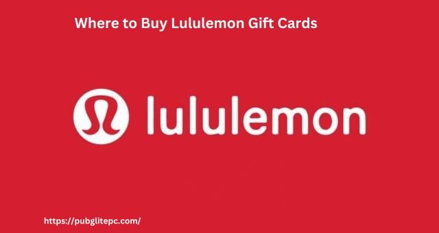Where to Buy Lululemon Gift Cards