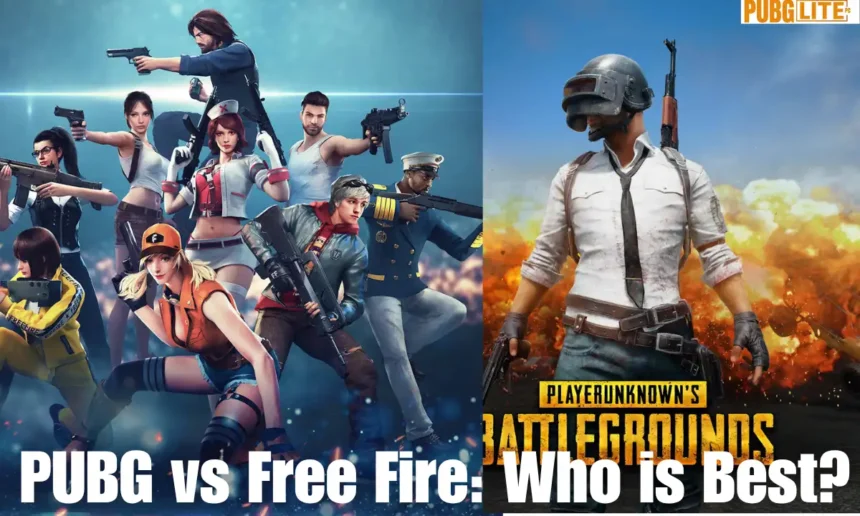 PUBG vs Free Fire Who is Best