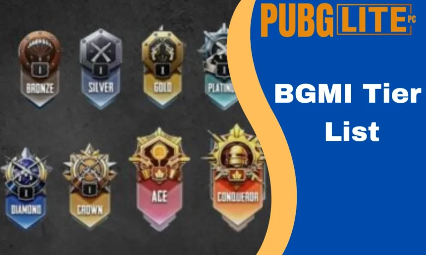 BGMI Tier List