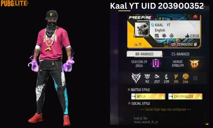 Kaal YT UID